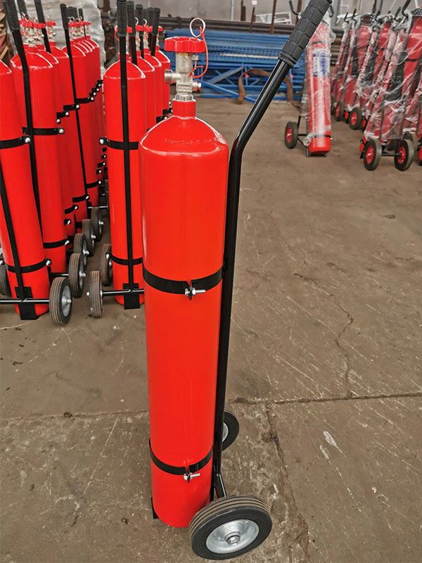 Trolley Mounted Co2 Fire Extinguisher